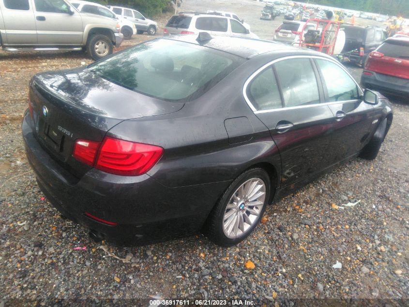 2013 BMW 5 SERIES 535I XDRIVE - WBAFU7C52DDU70105
