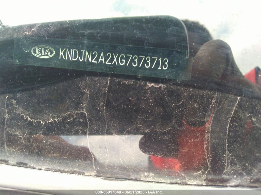 2016 KIA SOUL BASE - KNDJN2A2XG7373713