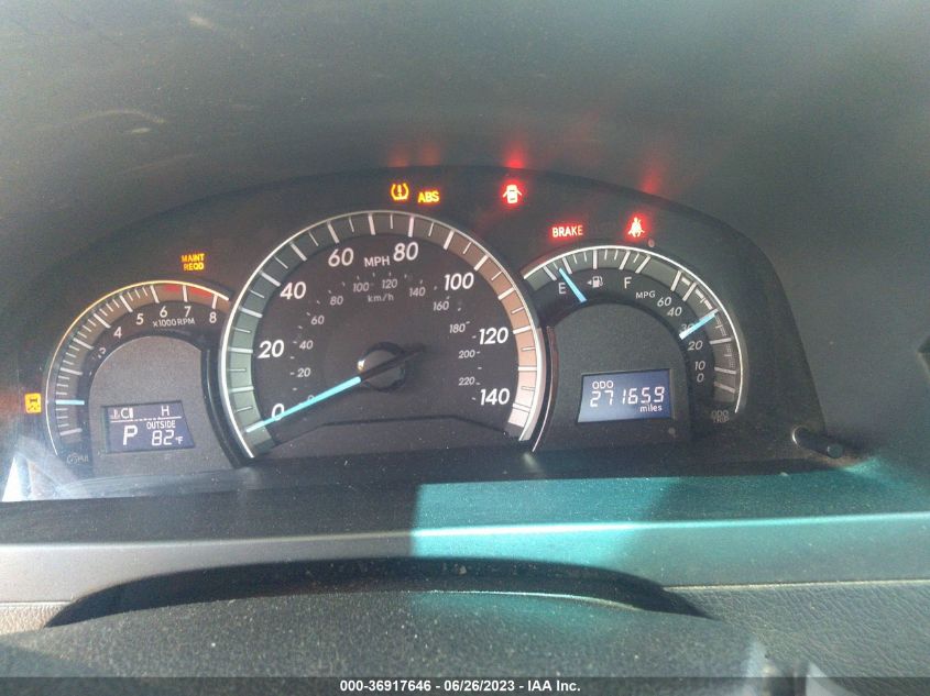 2013 TOYOTA CAMRY L/LE/SE/XLE - 4T1BF1FK8DU650887