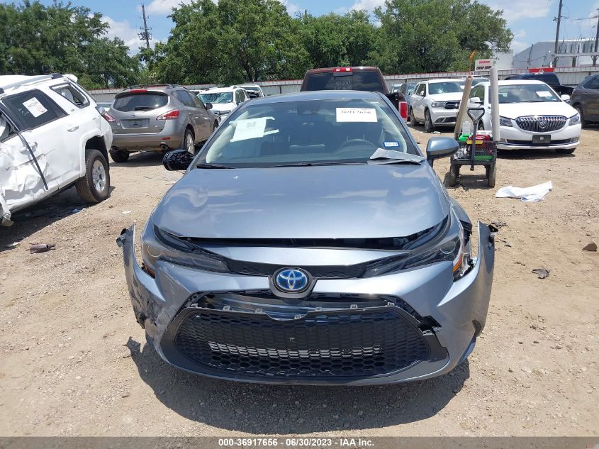 2022 TOYOTA COROLLA HYBRID LE - JTDEAMDE9NJ058951