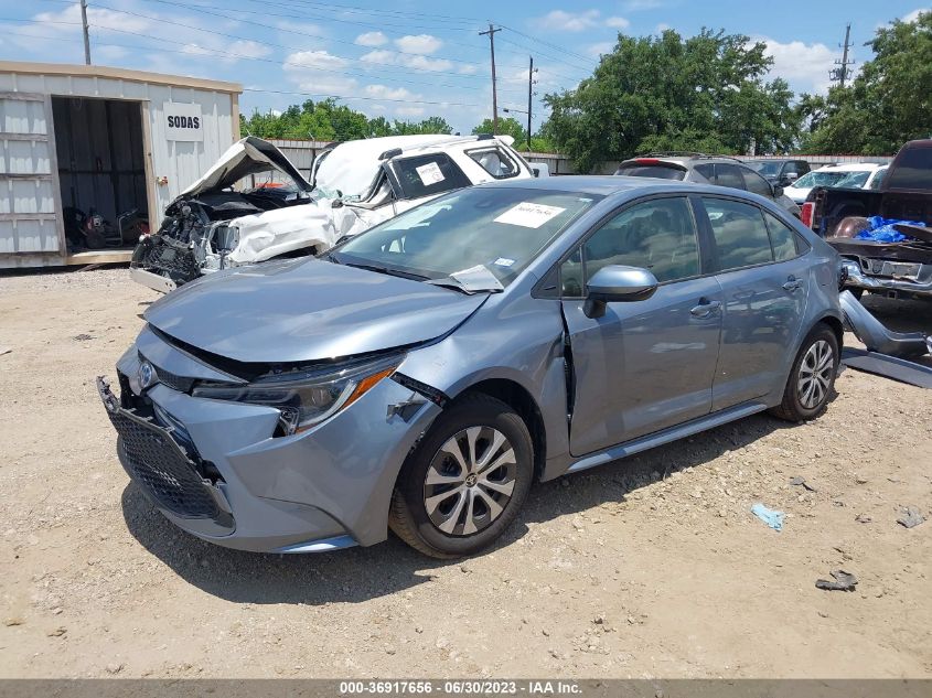 2022 TOYOTA COROLLA HYBRID LE - JTDEAMDE9NJ058951