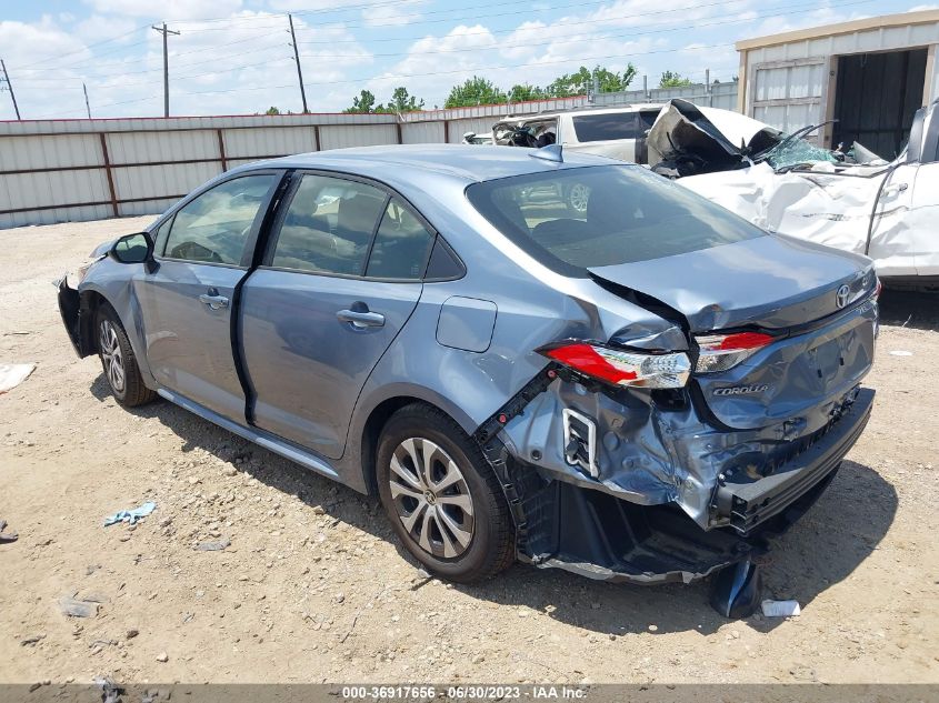 2022 TOYOTA COROLLA HYBRID LE - JTDEAMDE9NJ058951