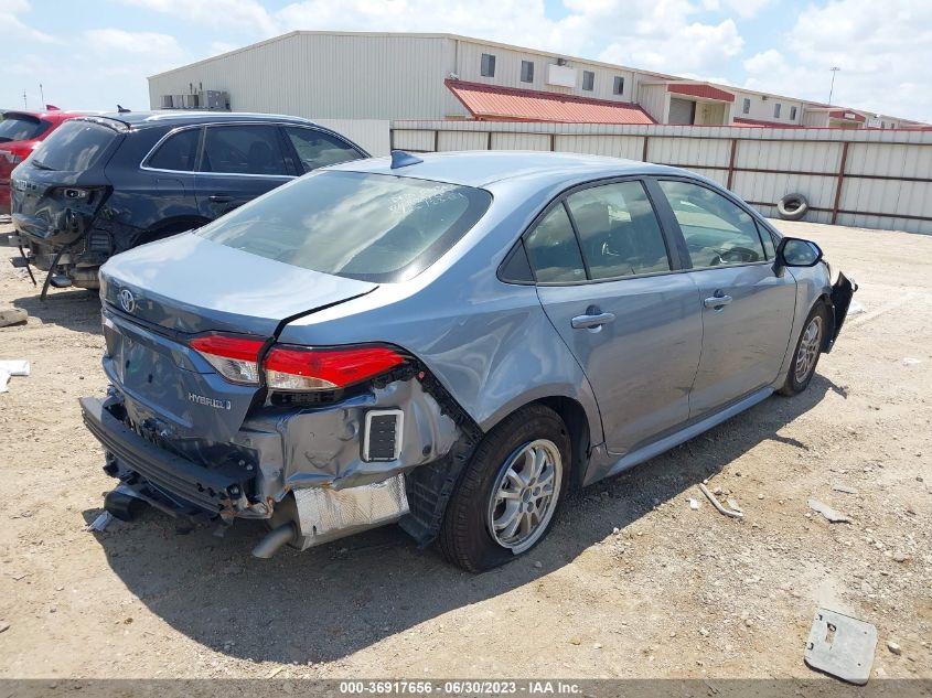 2022 TOYOTA COROLLA HYBRID LE - JTDEAMDE9NJ058951