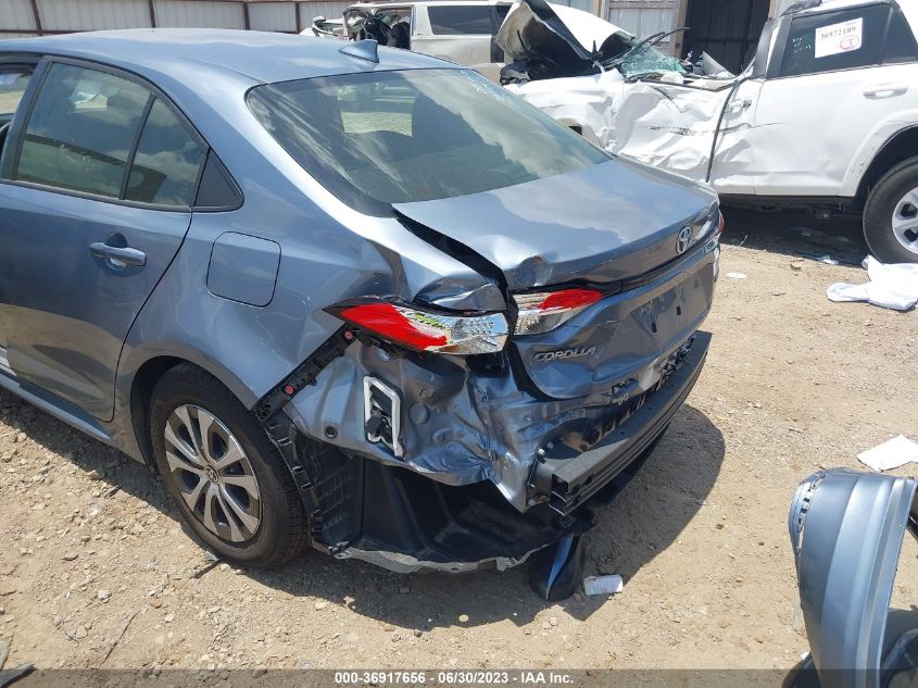 2022 TOYOTA COROLLA HYBRID LE - JTDEAMDE9NJ058951