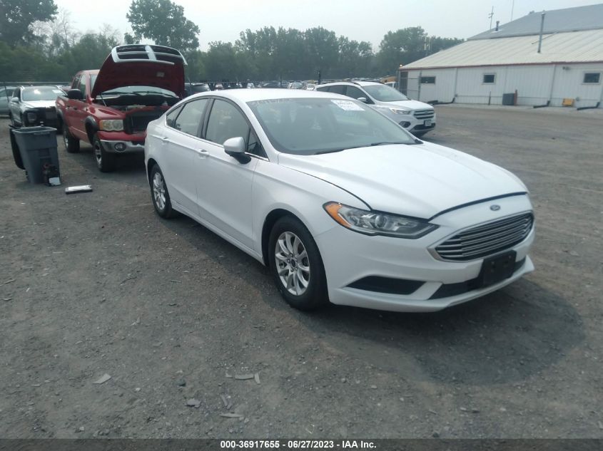 2017 FORD FUSION S - 3FA6P0G77HR232282