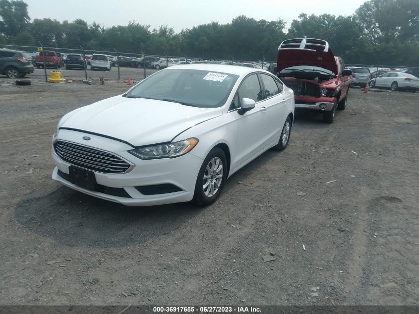 2017 FORD FUSION S - 3FA6P0G77HR232282