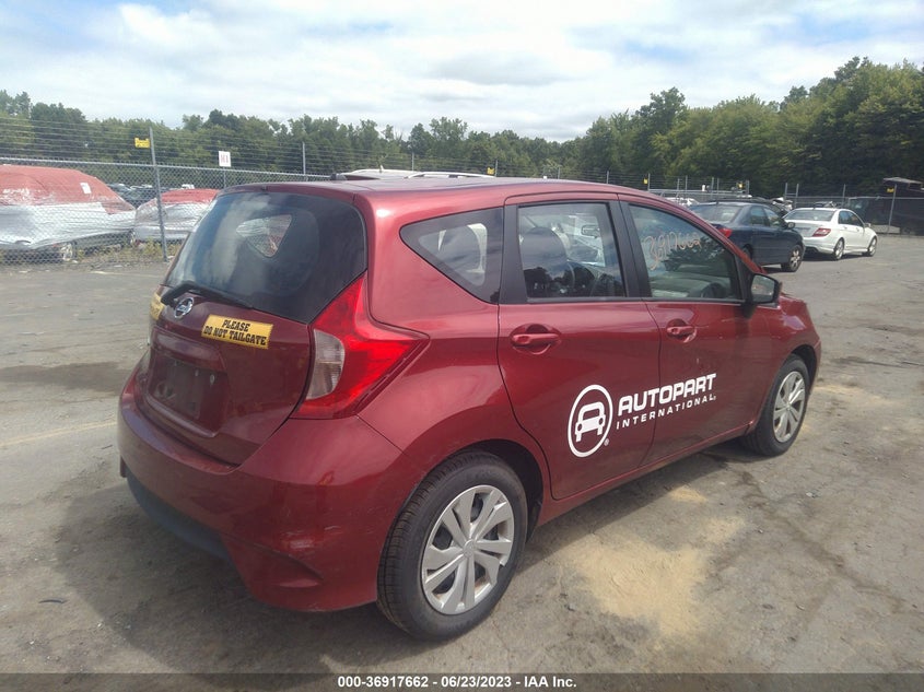 VIN 3N1CE2CP3HL367883 2017 NISSAN VERSA NOTE S PLUS