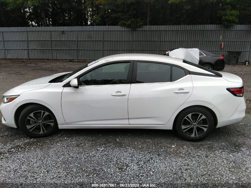 2021 NISSAN SENTRA SV - 3N1AB8CV3MY322389