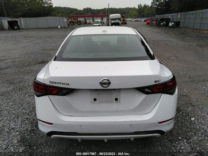 2021 NISSAN SENTRA SV - 3N1AB8CV3MY322389