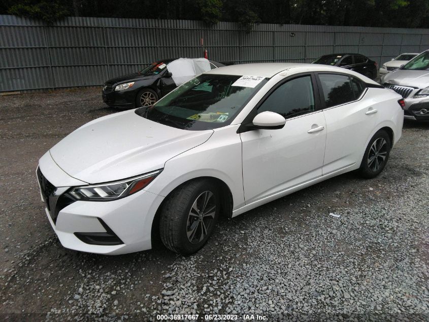 2021 NISSAN SENTRA SV - 3N1AB8CV3MY322389