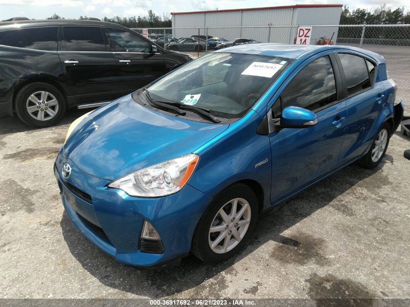 2013 TOYOTA PRIUS C ONE/TWO/THREE/FOUR - JTDKDTB39D1530957