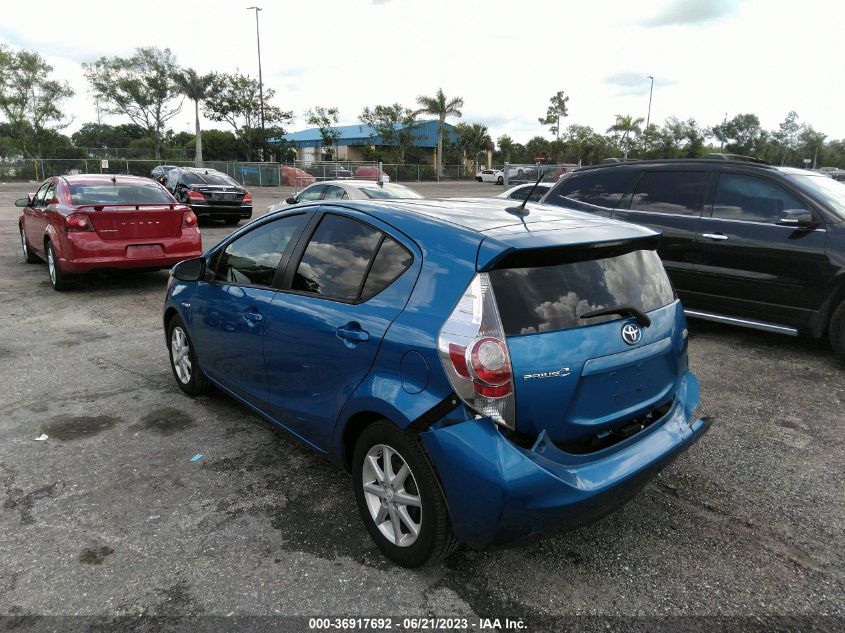 2013 TOYOTA PRIUS C ONE/TWO/THREE/FOUR - JTDKDTB39D1530957