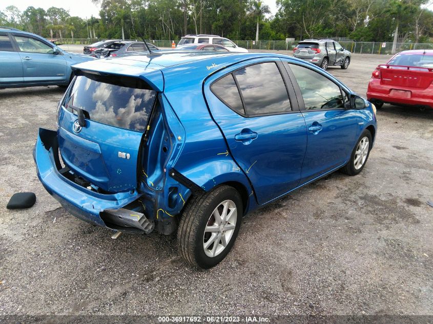2013 TOYOTA PRIUS C ONE/TWO/THREE/FOUR - JTDKDTB39D1530957