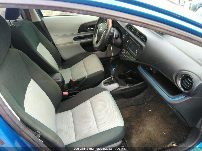 2013 TOYOTA PRIUS C ONE/TWO/THREE/FOUR - JTDKDTB39D1530957