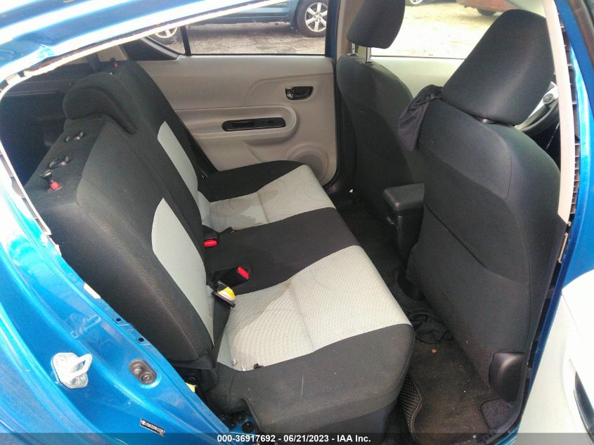 2013 TOYOTA PRIUS C ONE/TWO/THREE/FOUR - JTDKDTB39D1530957