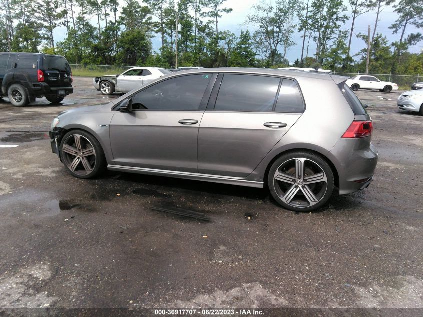 2016 VOLKSWAGEN GOLF R WVWLF7AU4GW300508