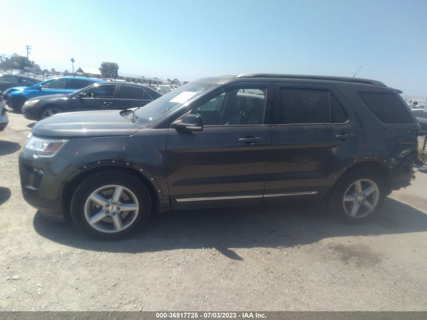 2018 FORD EXPLORER XLT - 1FM5K7D84JGC19878