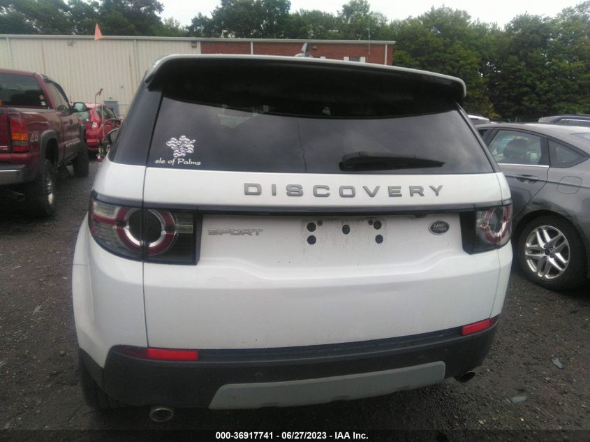 2016 LAND ROVER DISCOVERY SPORT HSE - SALCR2BG1GH549736