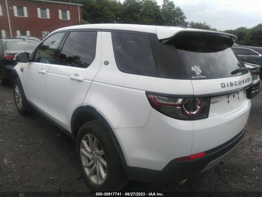2016 LAND ROVER DISCOVERY SPORT HSE - SALCR2BG1GH549736