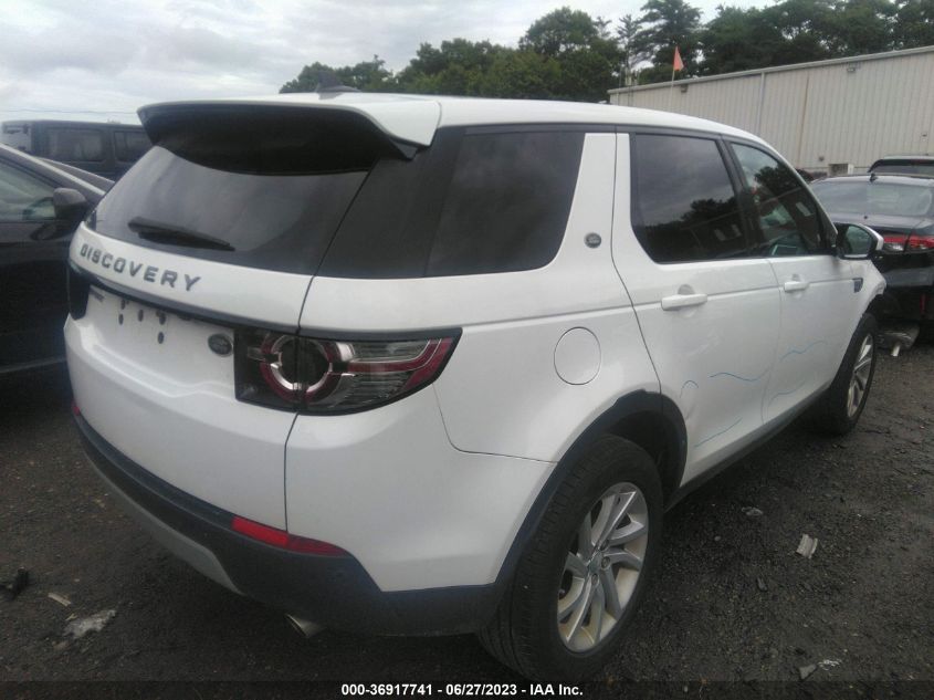 2016 LAND ROVER DISCOVERY SPORT HSE - SALCR2BG1GH549736