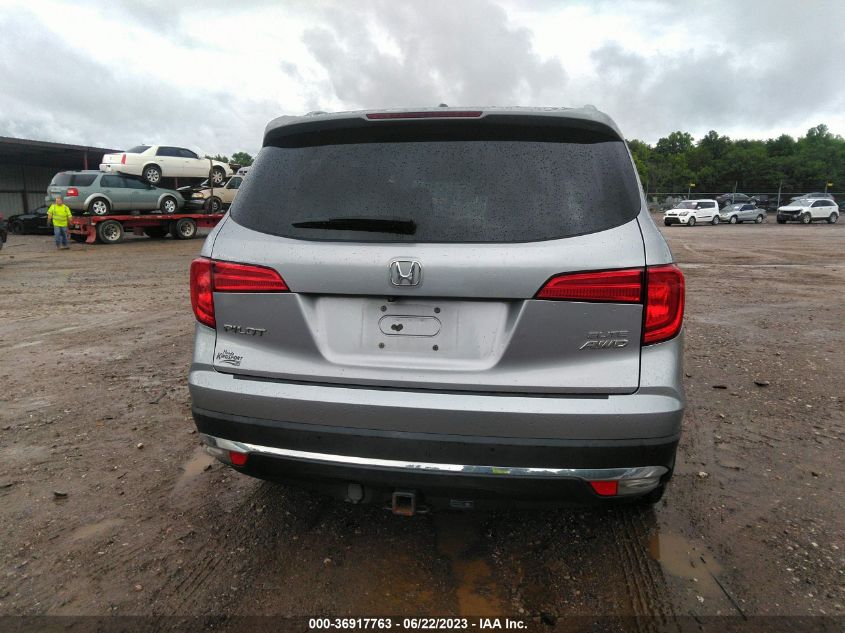 2017 HONDA PILOT ELITE - 5FNYF6H0XHB010041