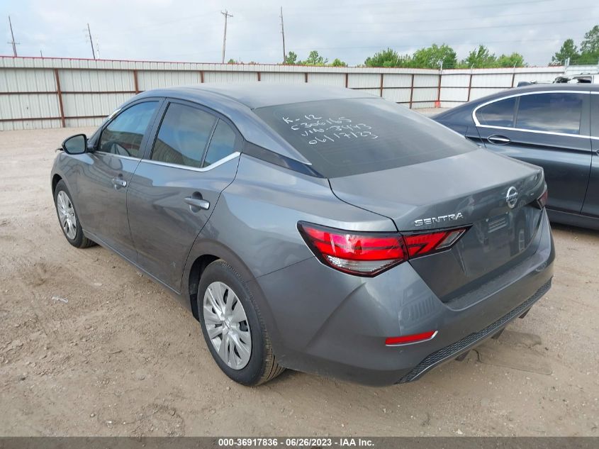 2023 NISSAN SENTRA S - 3N1AB8BV7PY243443