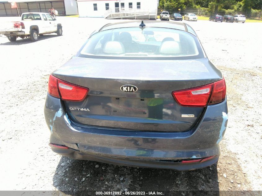 2015 KIA OPTIMA HYBRID - KNAGM4AD3F5089776