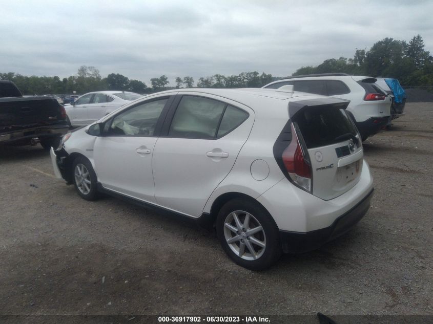 2017 TOYOTA PRIUS C ONE/TWO/THREE/FOUR - JTDKDTB31H1592181