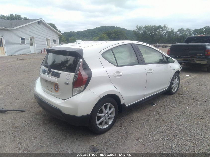 2017 TOYOTA PRIUS C ONE/TWO/THREE/FOUR - JTDKDTB31H1592181
