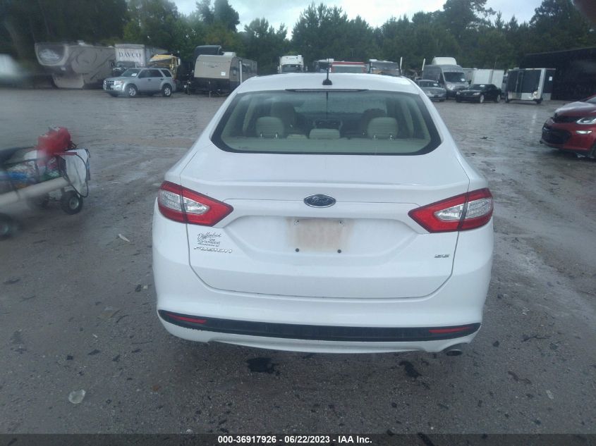 2014 FORD FUSION SE - 1FA6P0H7XE5381637