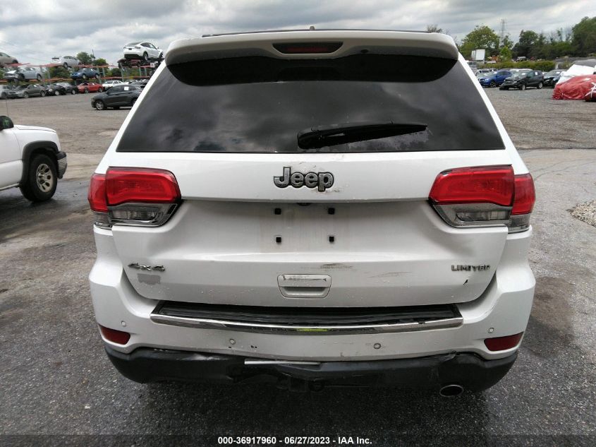 2016 JEEP GRAND CHEROKEE LIMITED - 1C4RJFBG2GC400913