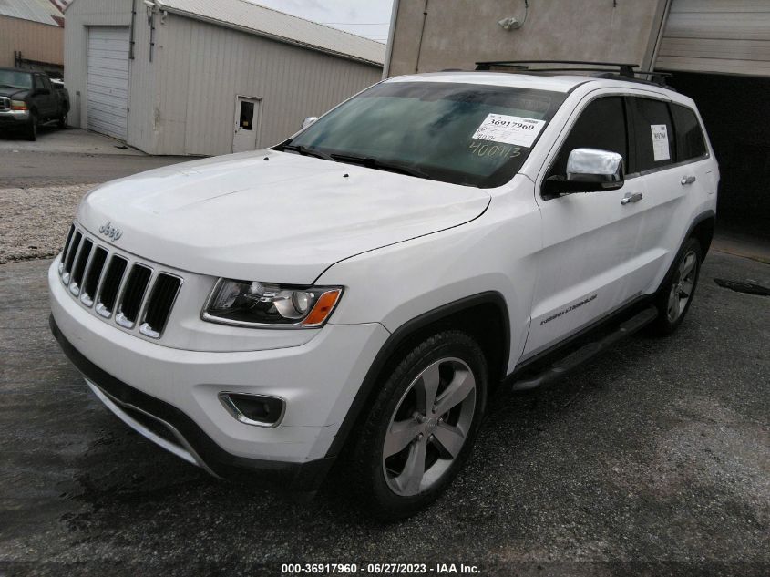 2016 JEEP GRAND CHEROKEE LIMITED - 1C4RJFBG2GC400913