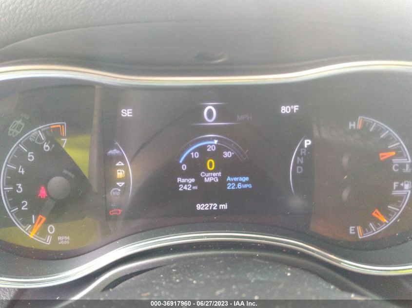2016 JEEP GRAND CHEROKEE LIMITED - 1C4RJFBG2GC400913