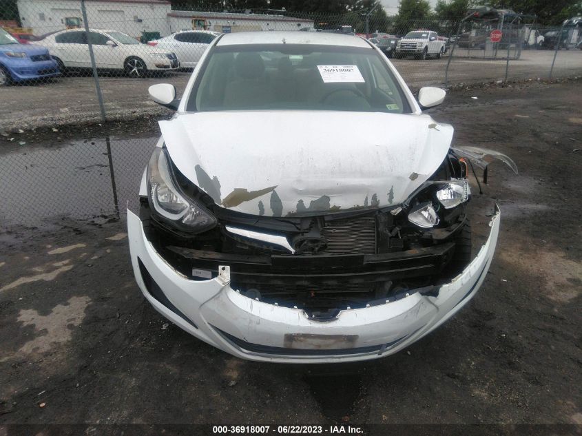 2016 HYUNDAI ELANTRA SE - 5NPDH4AE6GH785133