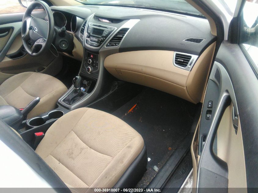 2016 HYUNDAI ELANTRA SE - 5NPDH4AE6GH785133