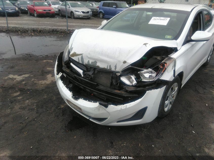 2016 HYUNDAI ELANTRA SE - 5NPDH4AE6GH785133