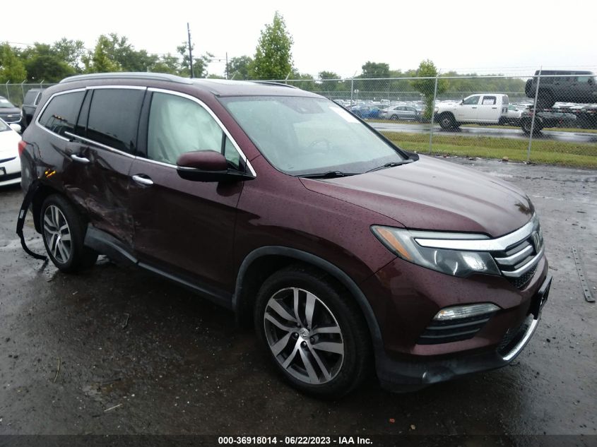 2016 HONDA PILOT ELITE - 5FNYF6H02GB031822