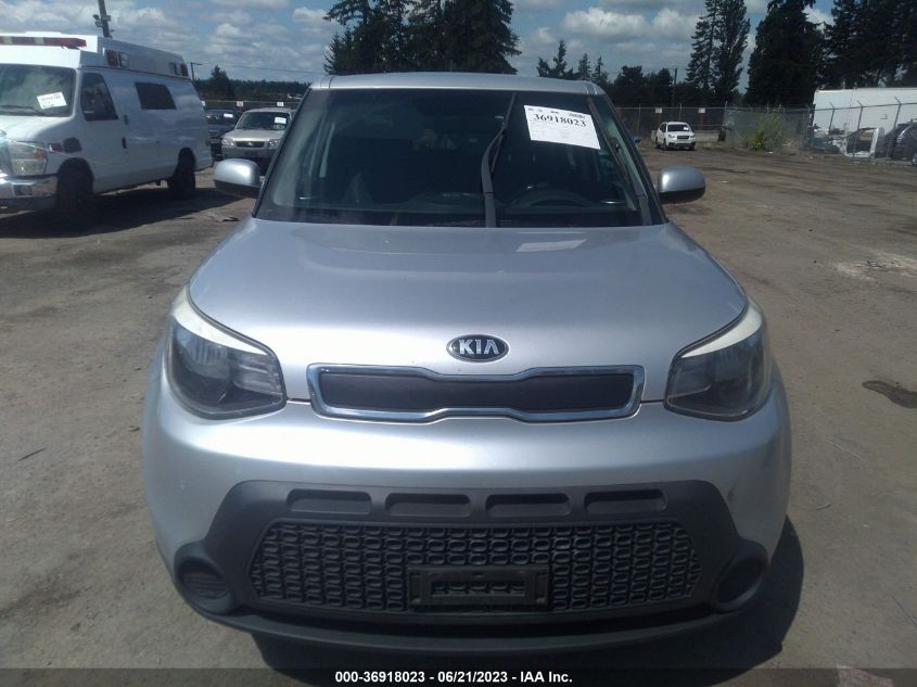 2014 KIA SOUL BASE - KNDJN2A27E7734912