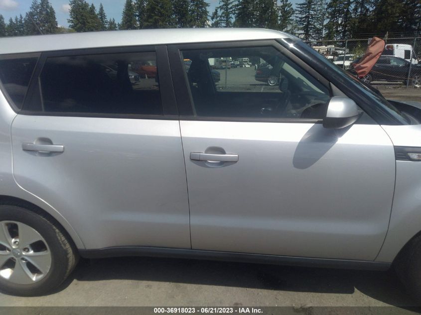 2014 KIA SOUL BASE - KNDJN2A27E7734912