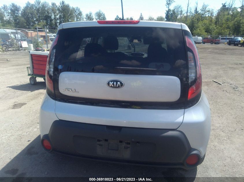 2014 KIA SOUL BASE - KNDJN2A27E7734912