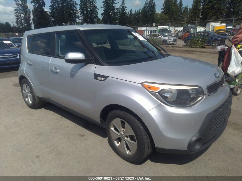 2014 KIA SOUL BASE - KNDJN2A27E7734912