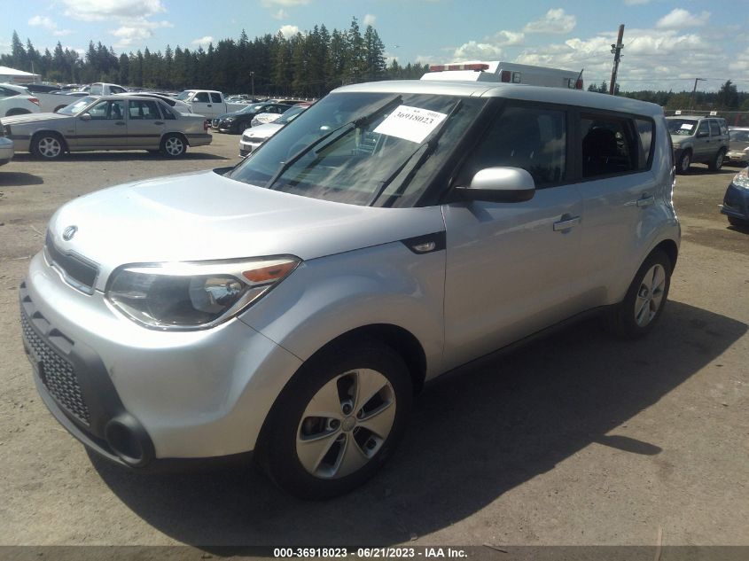 2014 KIA SOUL BASE - KNDJN2A27E7734912