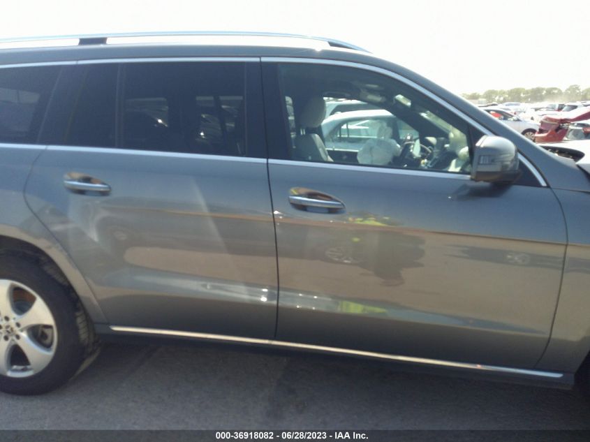 2017 MERCEDES-BENZ GLS GLS 450 - 4JGDF6EE6HA986711