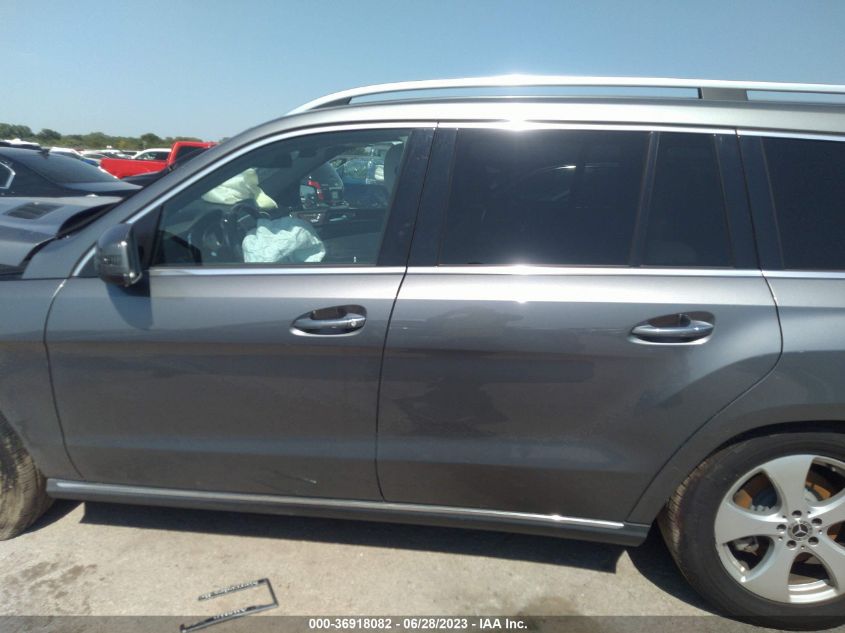 2017 MERCEDES-BENZ GLS GLS 450 - 4JGDF6EE6HA986711