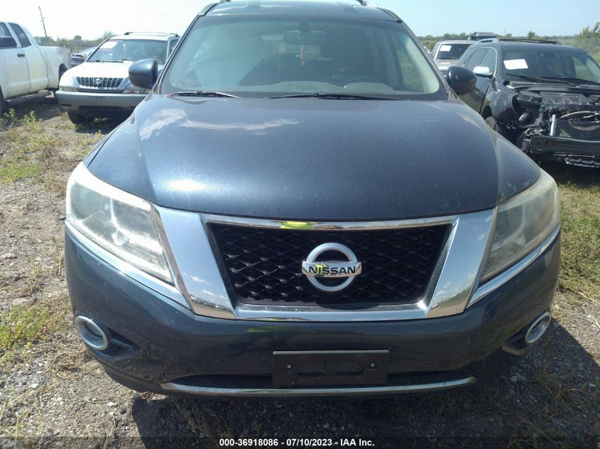 2014 NISSAN PATHFINDER SL - 5N1AR2MM6EC704109