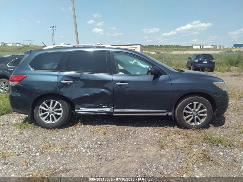 2014 NISSAN PATHFINDER SL - 5N1AR2MM6EC704109