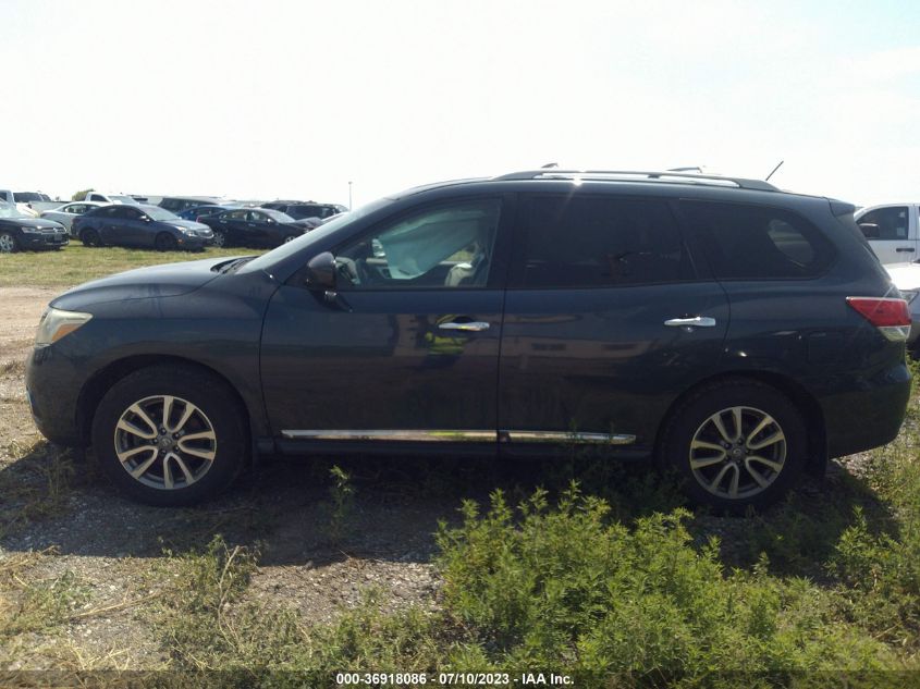 2014 NISSAN PATHFINDER SL - 5N1AR2MM6EC704109