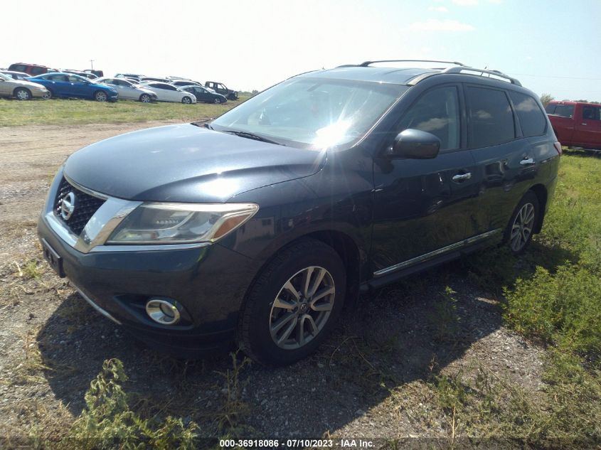 2014 NISSAN PATHFINDER SL - 5N1AR2MM6EC704109