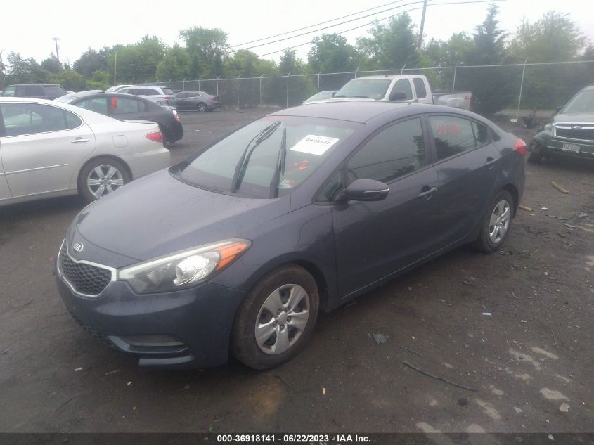 2015 KIA FORTE LX - KNAFX4A64F5411619