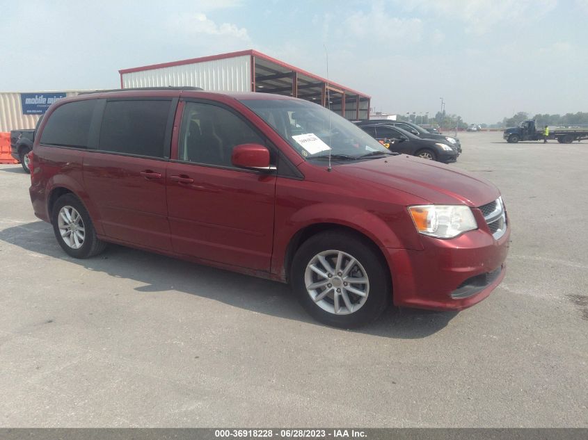 2014 DODGE GRAND CARAVAN SXT - 2C4RDGCG9ER289048